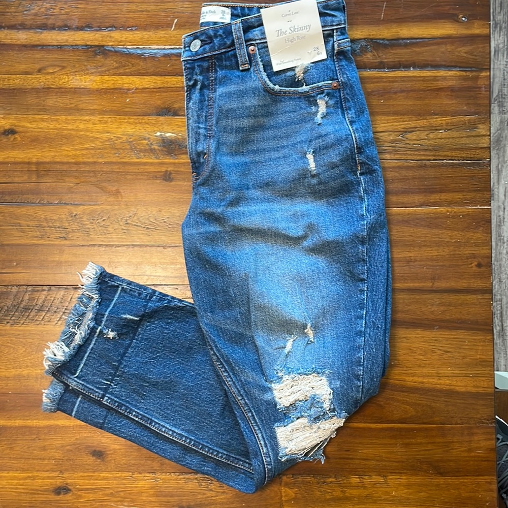 Abercrombie & Fitch Curve Love Skinny Jean